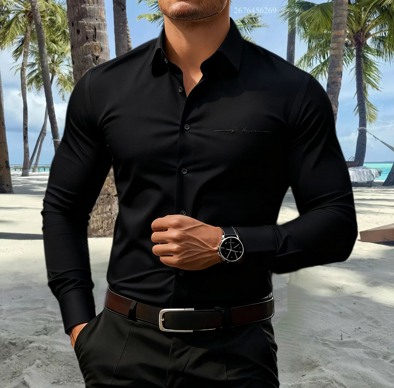 16 colors men's shirts casual fashion long sleeve shirts men's business shirts high quality tops large size fast delivery