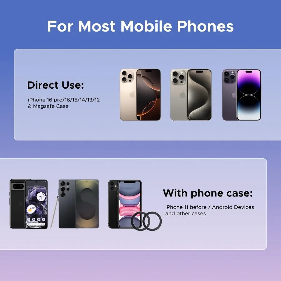 UGREEN Car Phone Mount for Magsafe Air Vent Car Mount Magnetic Phone Holder Compatible with iPhone 17 16 15 14 13 12 Pro Max St