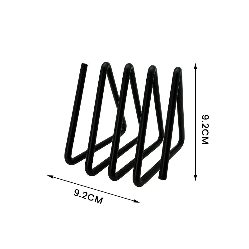 Home kitchen utensils metal chopping board storage rack - Chopping board rack modern and simple for home use storage racks