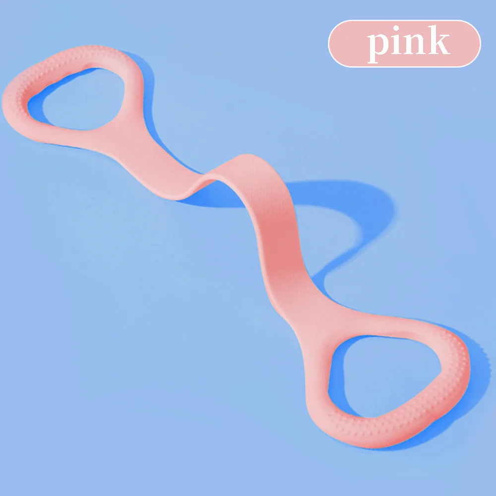 Arm Back Shoulder Exercise Elastic Training Band Yoga Pilates Physical Therapy Equipment Fitness Workout Resistance Band