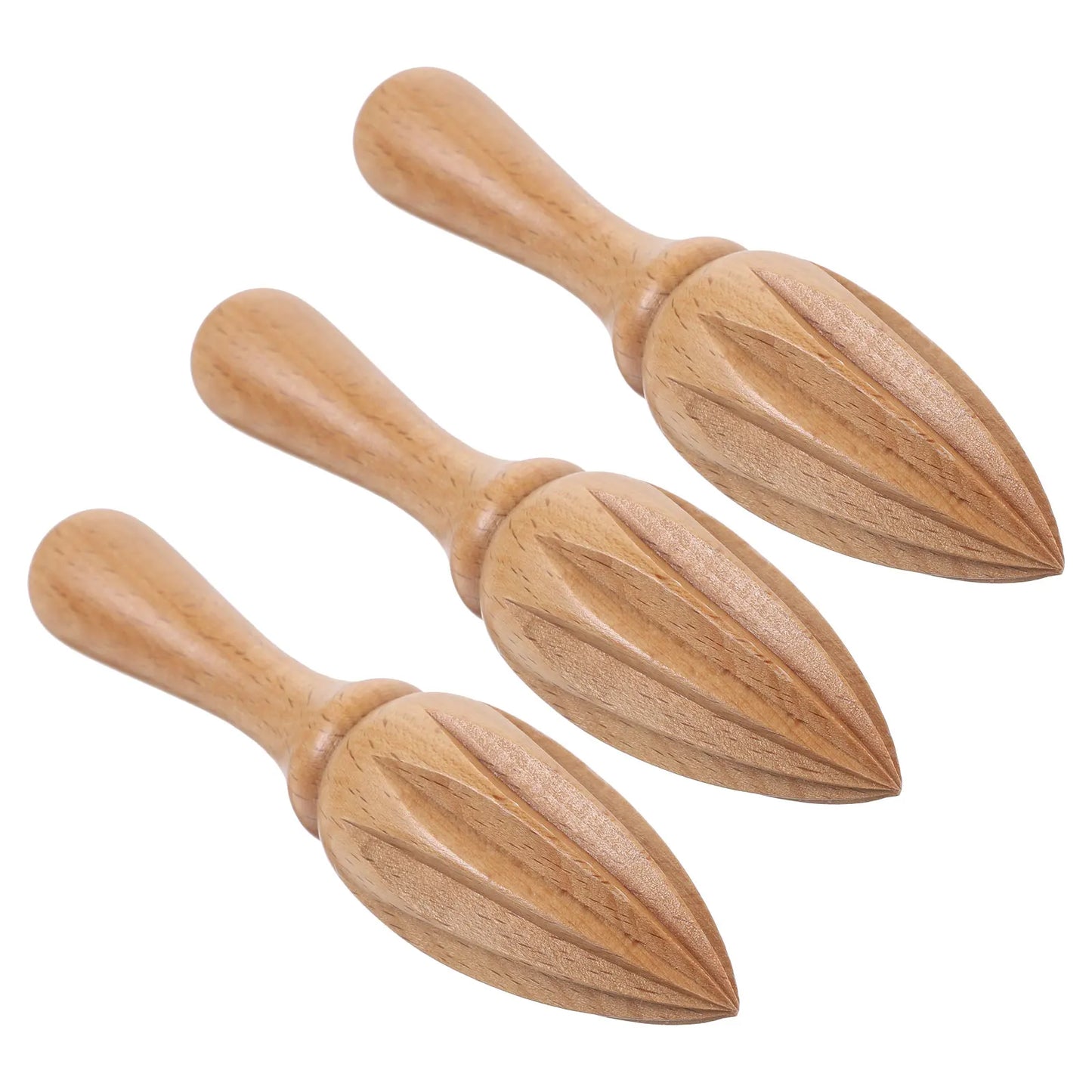 3pcs Wooden Lemon Juicer Natural Handheld Citrus Squeezer Manual Fruit Press For Home Kitchen Drink Prep Portable Manual Lemon