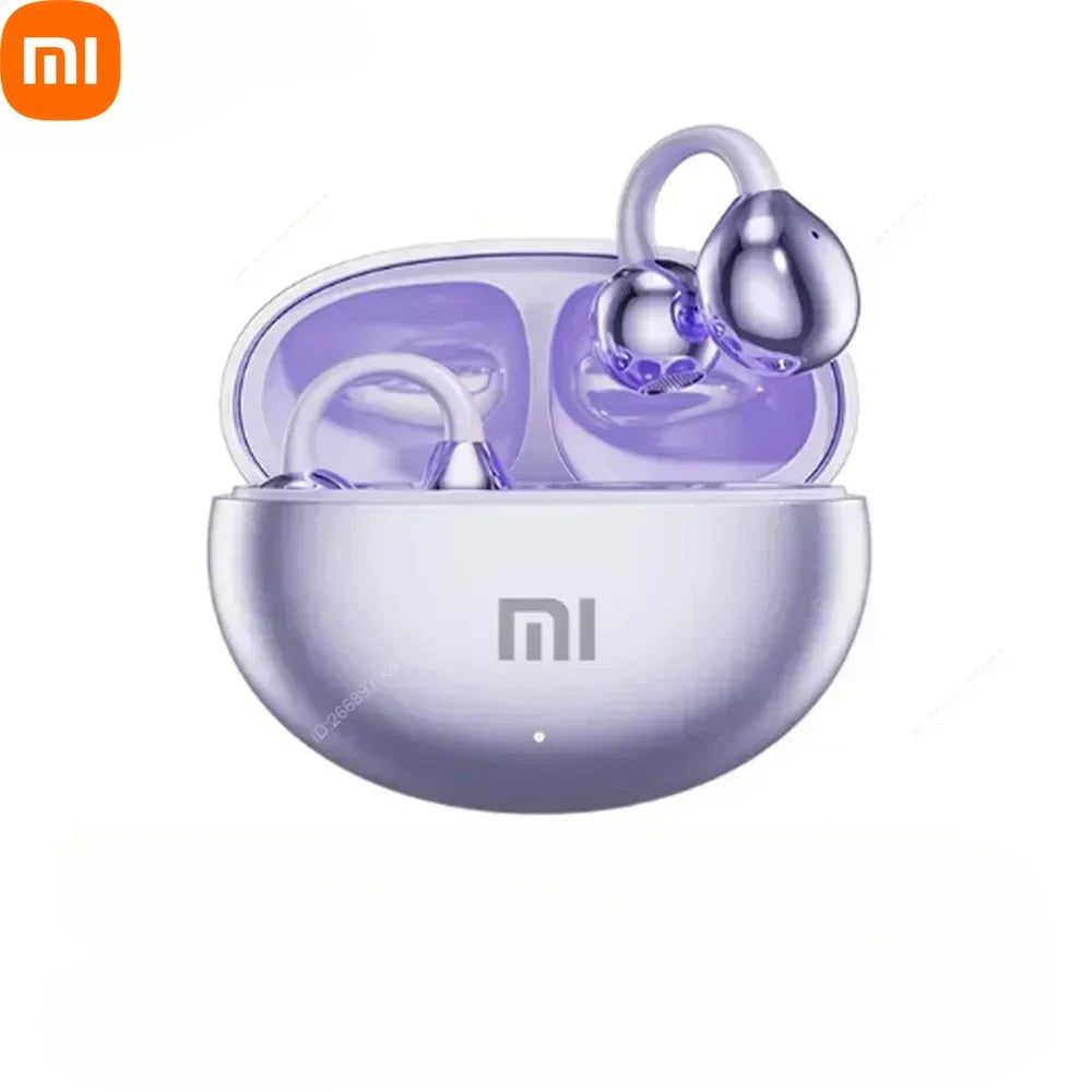 Xiaomi Open Ear Clip Earphones TWS Wireless Bluetooth Earbuds Noise Portable Touch Headphones With Mic Consumer Electronics