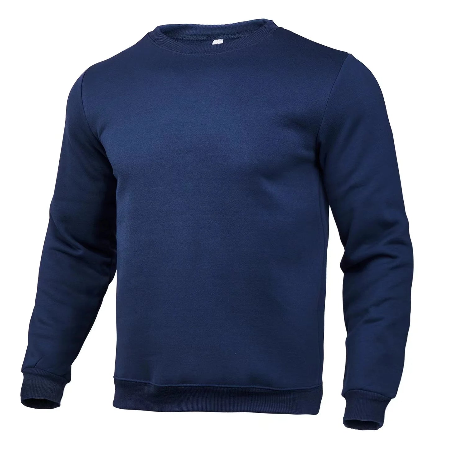 2024 Men's and Women's Sweater Fashion Brand Casual Sweater Solid Color Round Neck Long Sleeve Pullover Sweater
