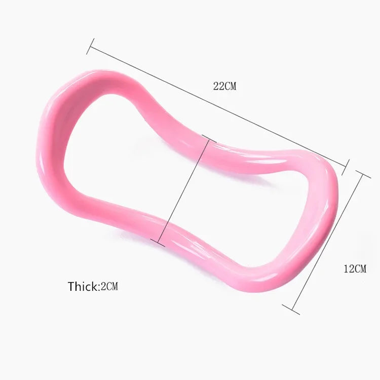 "Yoga Pilates Ring Set - Stretch & Resistance Fitness Circle for Women, Home Workout, Body Toning, Fascia Massage