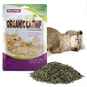Organic 100% Natural High Quality Catnip Cattle Grass Mint Taste Funny Cat Toy New Cat Toy Interactive Cat Toys Pet Supplies