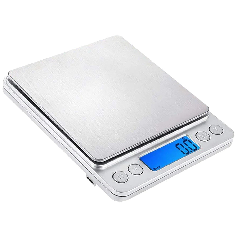 2kg/3kg/500g Small Digital Food Scale Accurate Weighting Multifunction Kitchen Scale Jewelry Lab Carat Powder Scale for Home Use
