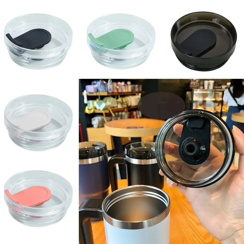 30oz Sealing Bottle Cover Splash Spill Proof Plain Plastic Replacement Lids for Tyeso/ Tumber Cup Cap Therms Cup