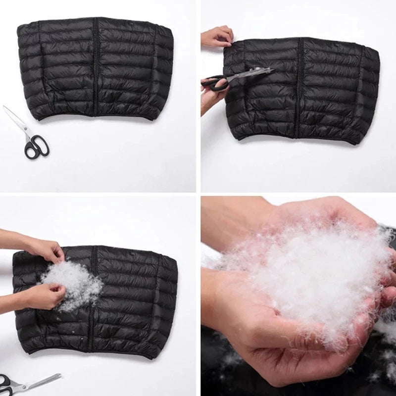 Winter Men Duck Down Vest 2024 Coat Ultralight Sleeveless Puffer Vest Jacket ultra thin warm lightweight down jacket Waistcoat