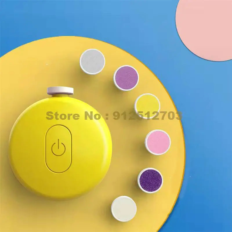 Baby Electric Nail Trimmer Baby Care Kit Manicure Set Easy To Trim Nail Clipper For Newborn Kid Nail Polisher Tool