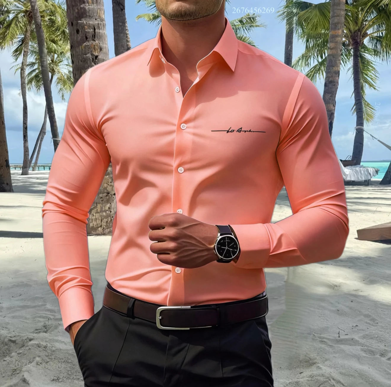 16 colors men's shirts casual fashion long sleeve shirts men's business shirts high quality tops large size fast delivery