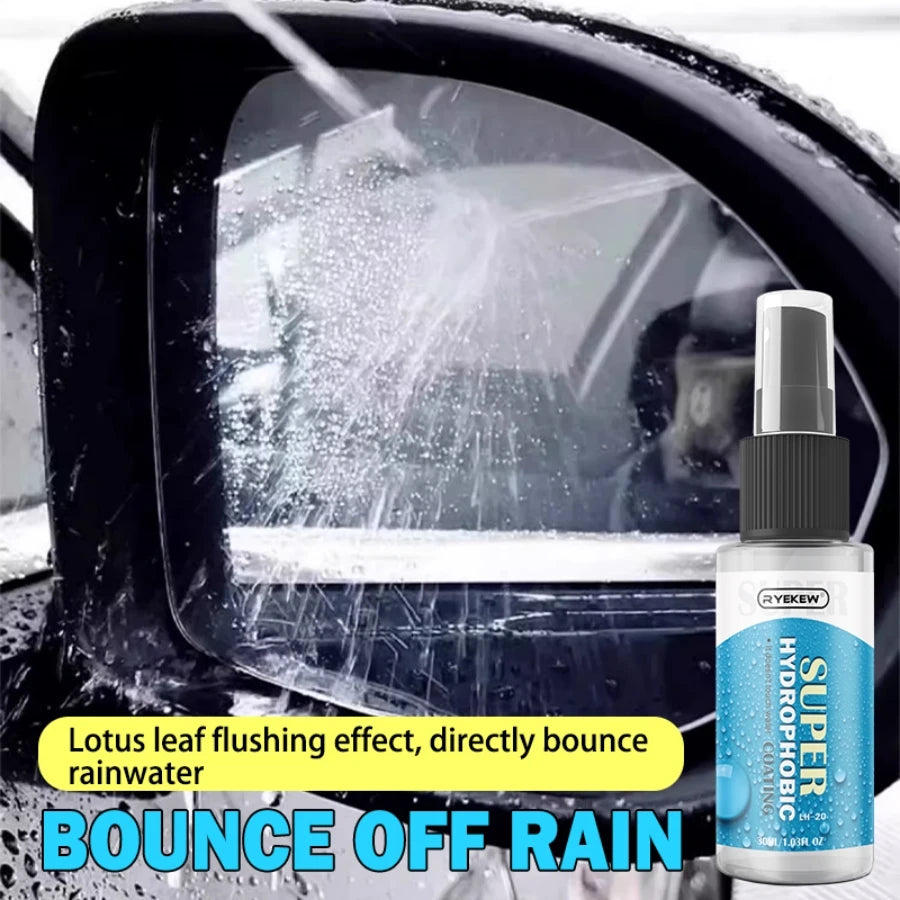 Water Repellent Spray Anti Rain Coating For Car Glass Hydrophobic Anti-rain Car Liquid Windshield Mirror Mask Auto Polish Kit