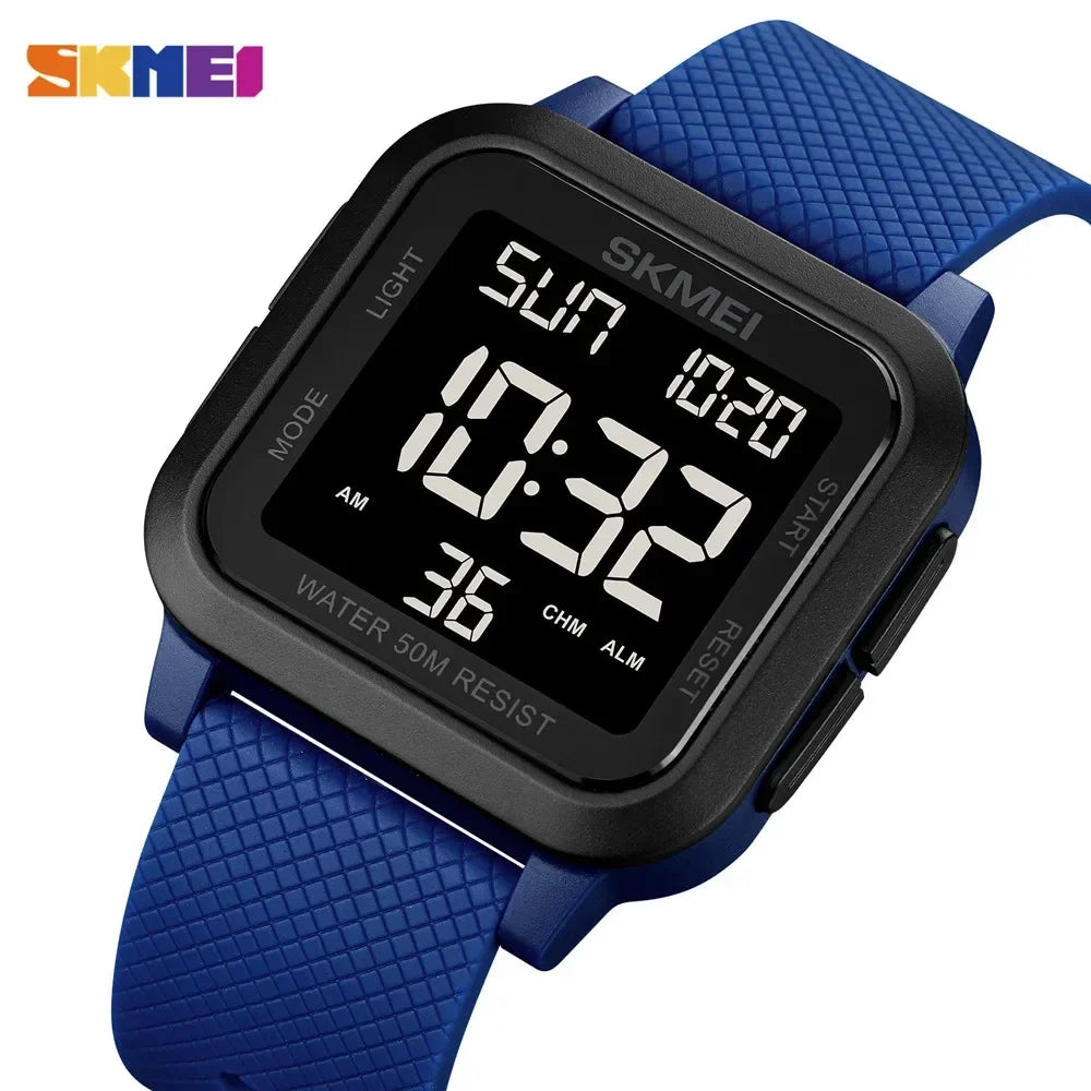 SKMEI 1894 Military Digital Watch for Men Waterproof Mens Electronic Shockproof Sports Wristwatches Countdown 1841 Montre Homme