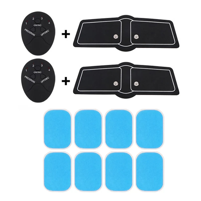 Smart EMS Muscle Stimulator Fitness Trainer Abdominal Training Electric Weight Loss Body Slimming Massager ABS Fitness Exercise