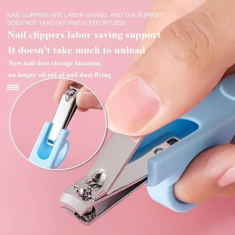 6 Piece Baby Care Grooming Set - Newborn Safety Comb, Nail Scissors, Nail Trimming Set, Baby Health Care Products Nail Cutter