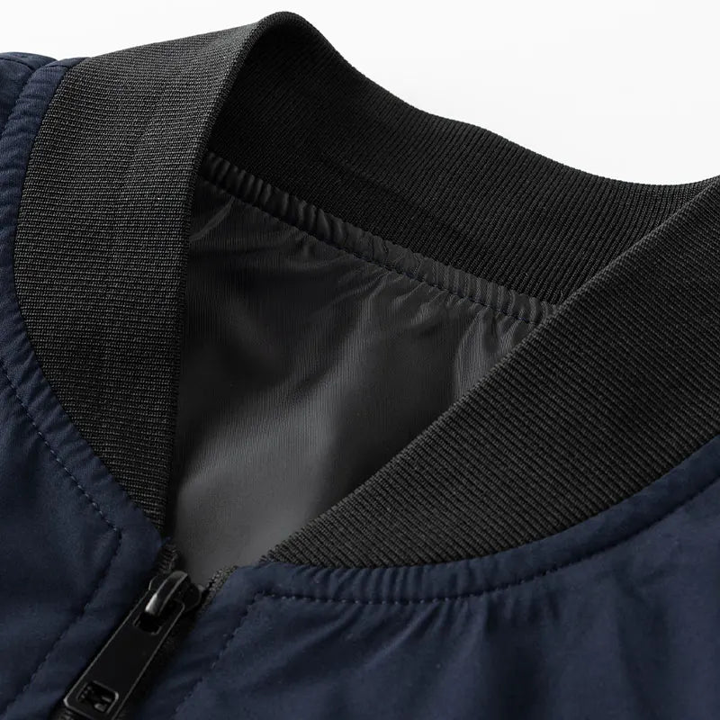 Spring Autumn Men's Casual Jackets Fashion Baseball Coat Light Soft Flying Jackets Men Business Men's Standing Collar Jacket