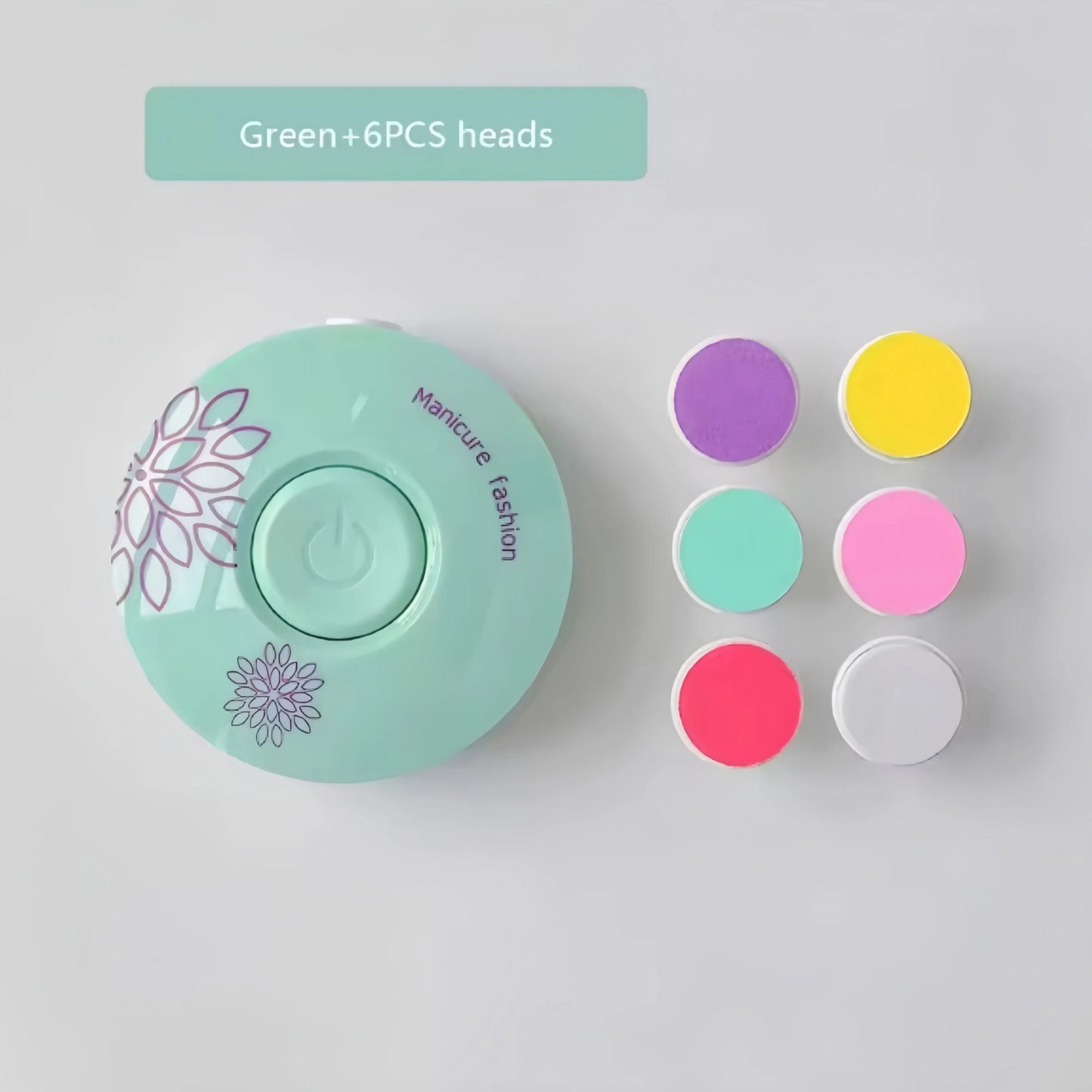 Baby Electric Nail Sharpener & Trimmer Care Kit with Replacement Heads Easy-to-Trim Care Kit Newborn Essentials