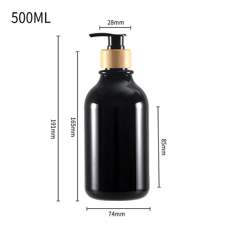 300/500ml Soap Dispenser for Bathroom Large Capacity Shower Shampoo Bottle Refillable Gel Bottle Lotion Liquid Storage Container