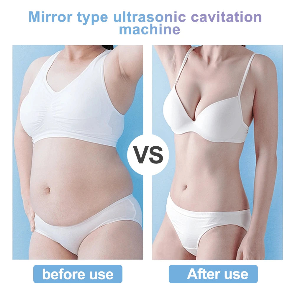 4 IN1 40K Cavitation Radio Frequency Ultrasonic Slimming Machine  Removal Weight Loss Skin Tightening Facial Beauty Tool
