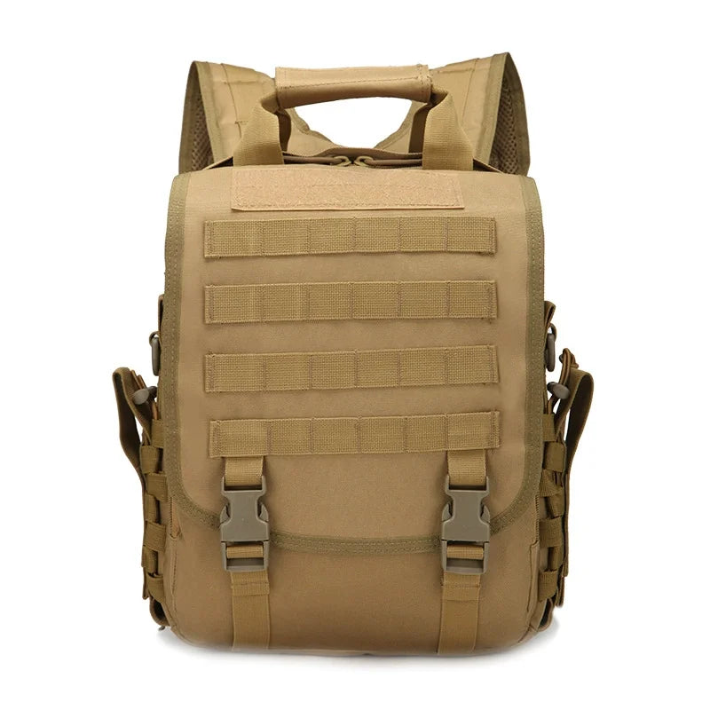 Tactical  Molle Laptop Bag Hiking Trekking Camping Hunting Bag Sports Backpack Outdoor Camo Handbag Large Capacity For Men