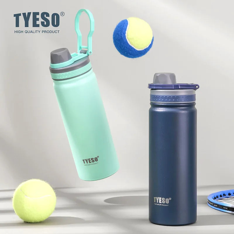 TYESO 530/750ML Thermos Bottle Stainless Steel Vacuum Flask Travel Cup Insulated Water Bottle Sport Thermal Mug Hot & Cold Mug