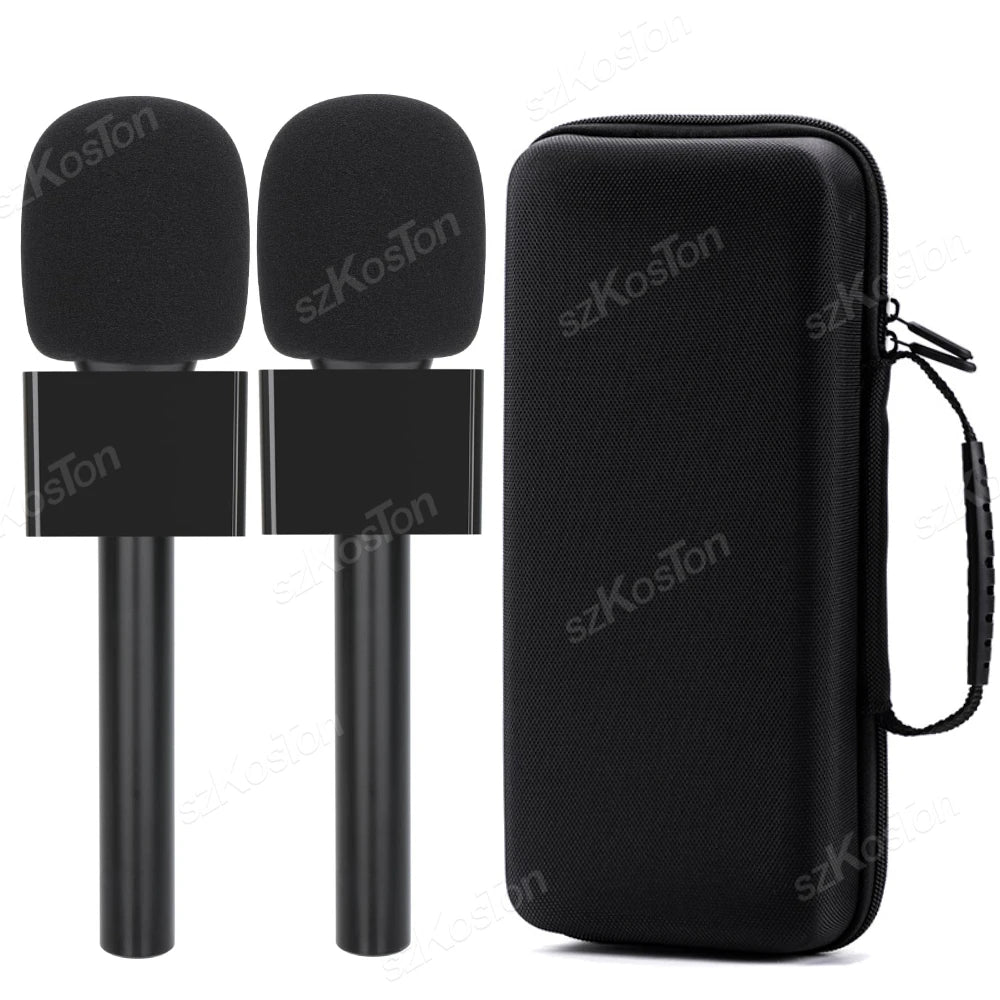 Wireless Interview Handle Microphone Adapter Compatible with DJI Rode Wireless GO Mic for Vlogging Podcast Reporters YouTube