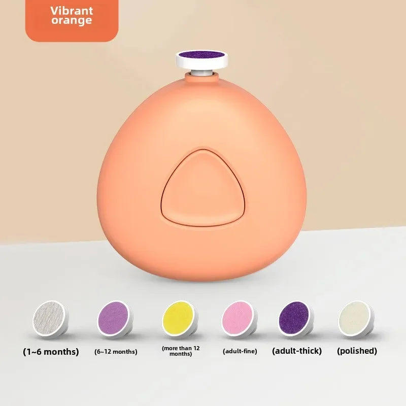 Electric Nail Polisher Baby Automatic Nail Clipper Multifunctional Portable Nail File Children's Nail Clipper Set Baby Care