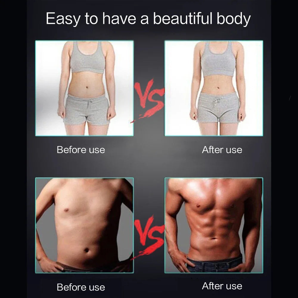 Smart EMS Muscle Stimulator Fitness Trainer Abdominal Training Electric Weight Loss Body Slimming Massager ABS Fitness Exercise