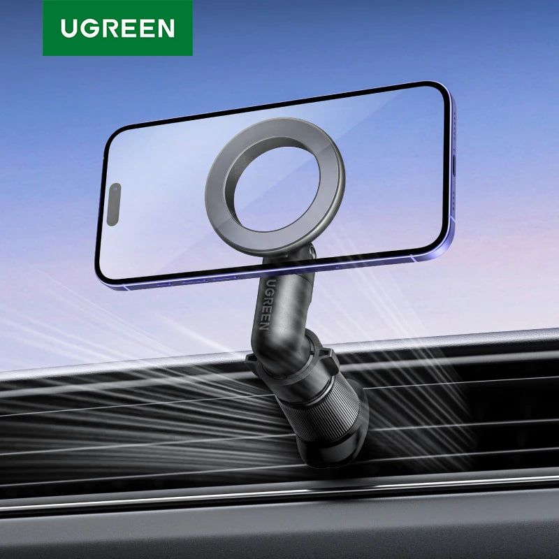 UGREEN Car Phone Holder Magnetic 360° Rotation For Magsafe iPhone 16 15 14 Pro Max Samsung S25 Ultra Xiaomi Air Vent Car Mount