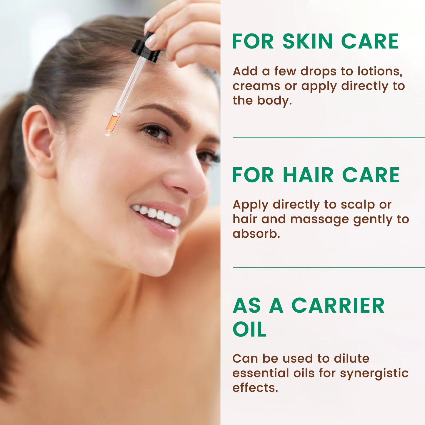 PHATOIL 118ML Rosehip Seed Oil For Moisturizing Skin & Nails Organic Cold Pressed Jojoba Oil Pure Natural Carrier Oils