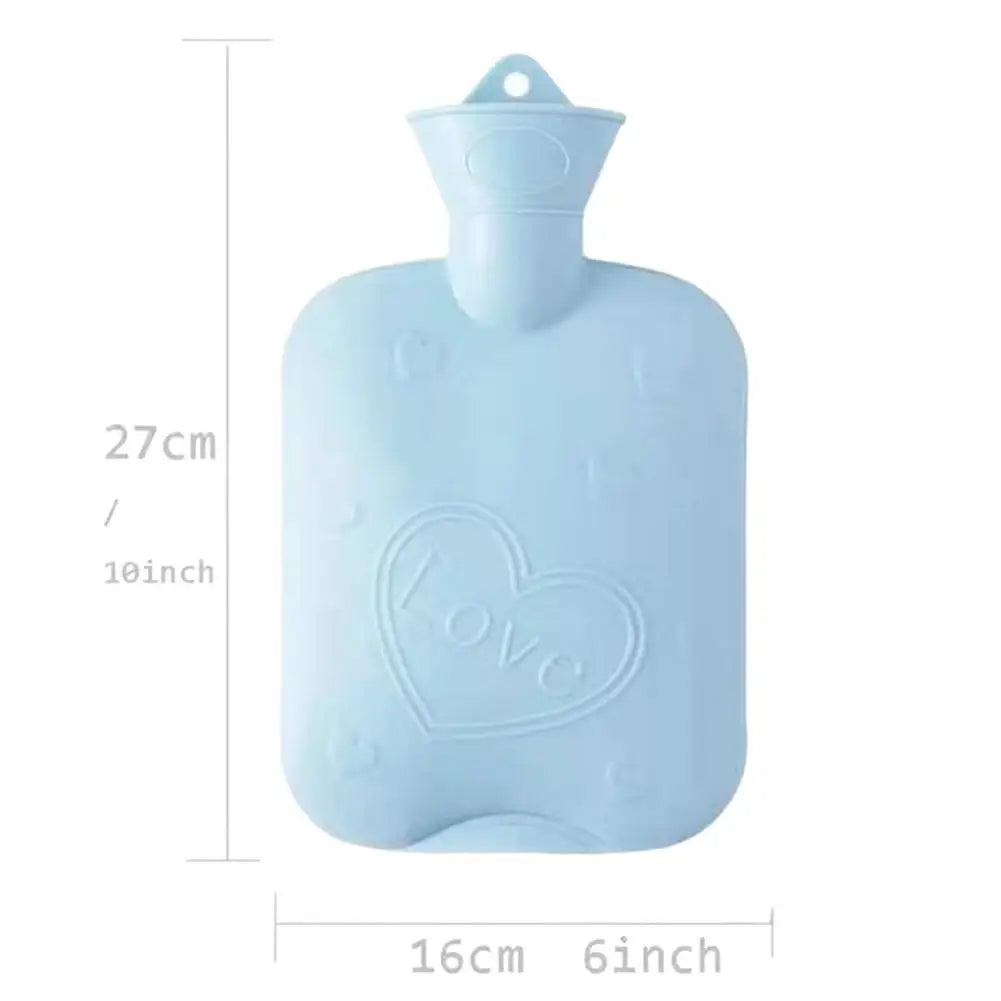 Warm Water Bottle Set Sealed Portable Keep Warm Thickened Plush Hot Water Bottle Belt Warm Water Bottle Belt for Office