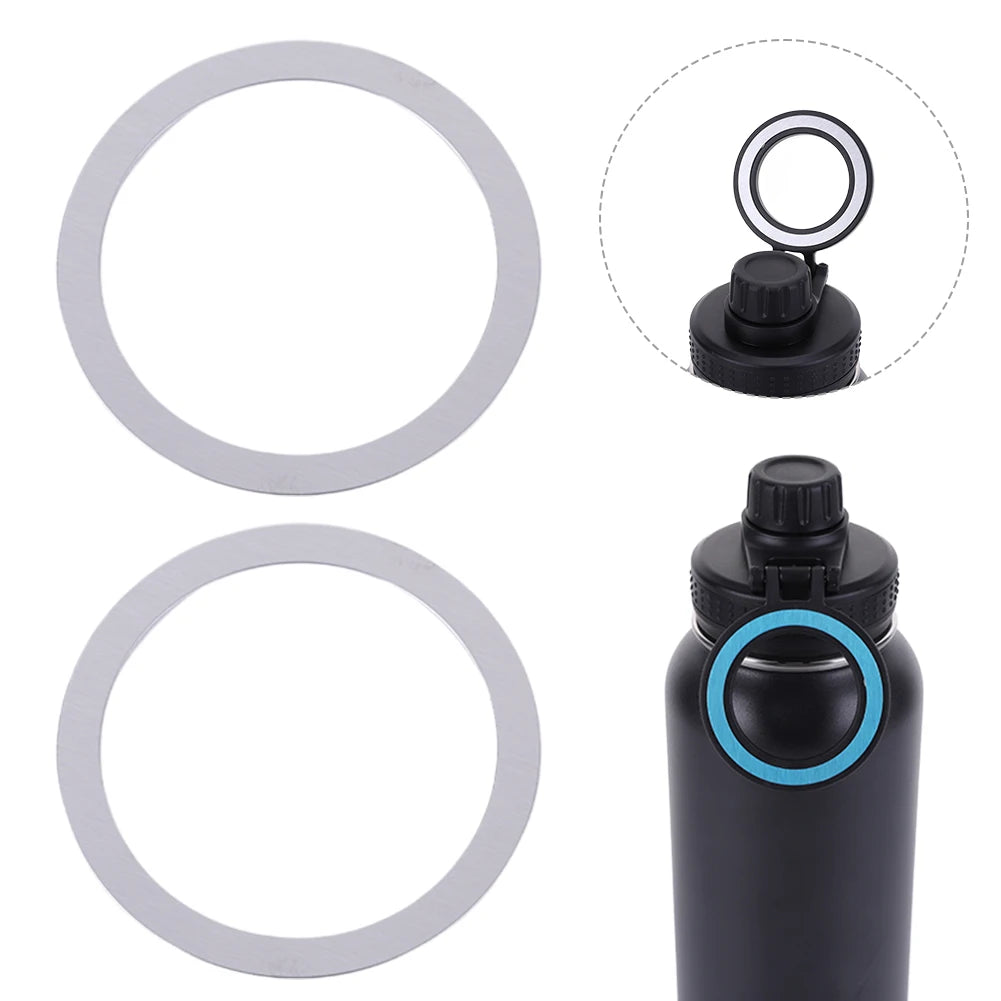 2Pcs Magnet Ring Mount Wireless Charger Sheet Magnetic Ring Holder Mobile Phone Car Holder for Magsafe Smartphone