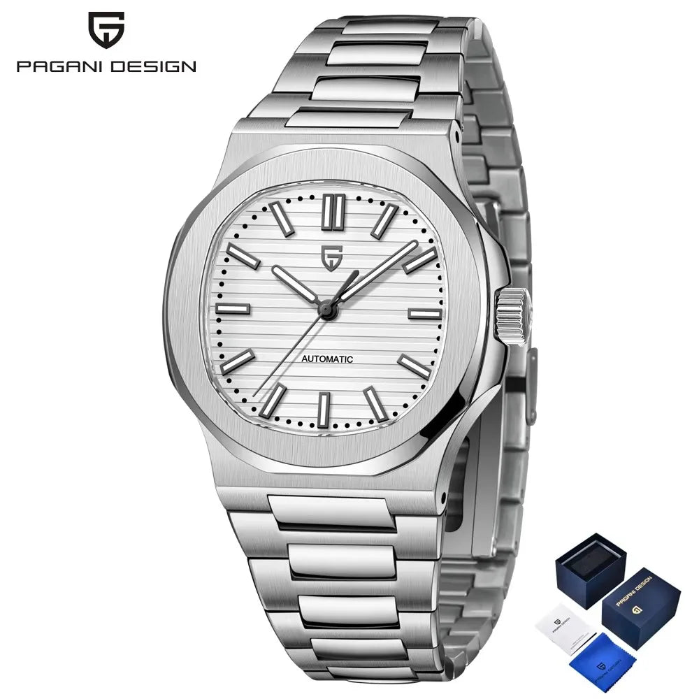 2025 New PAGANI DESIGN 40MM Men's Watches Luxury Automatic Watch For Men Mechanical Wristwatches Sapphire Mirror Men Gift Clock