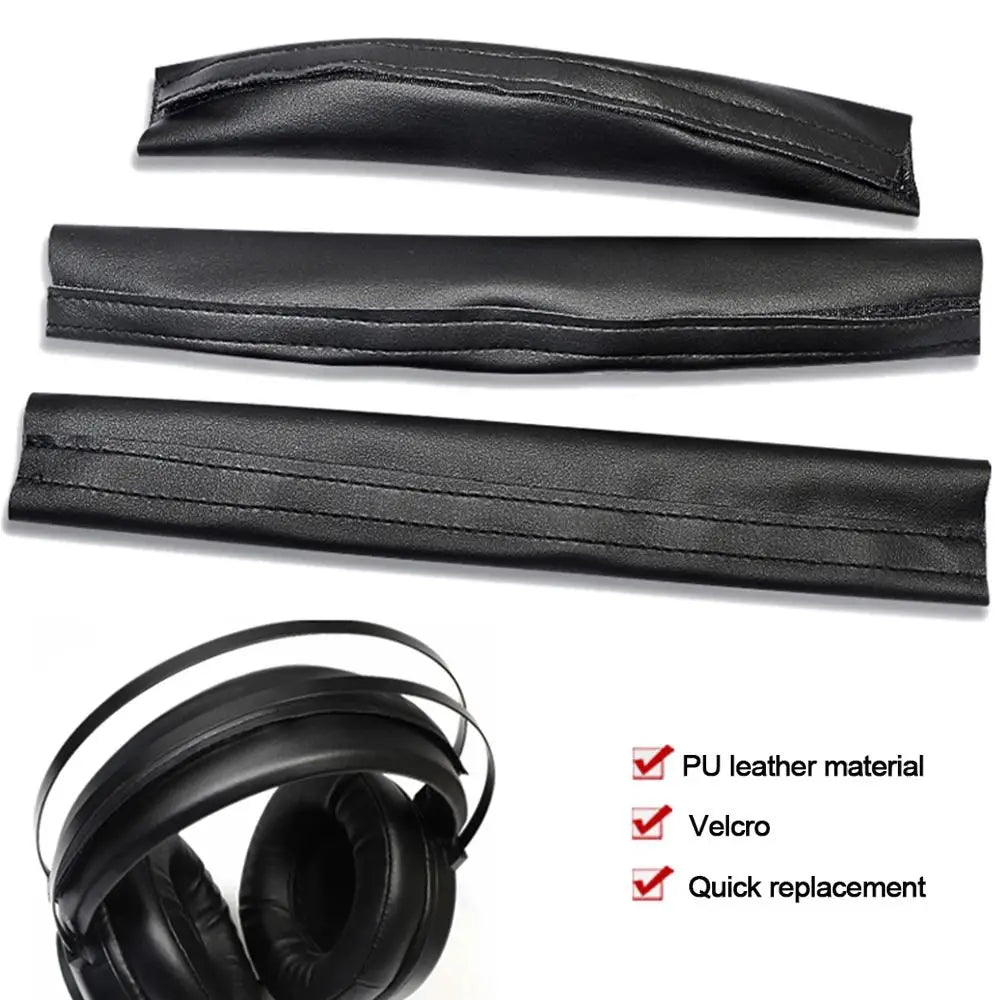 1PC Universal Comfortable Headphone Headband Pad Soft Replacement Headset Pads Premium PU Leather Head Beam Cover
