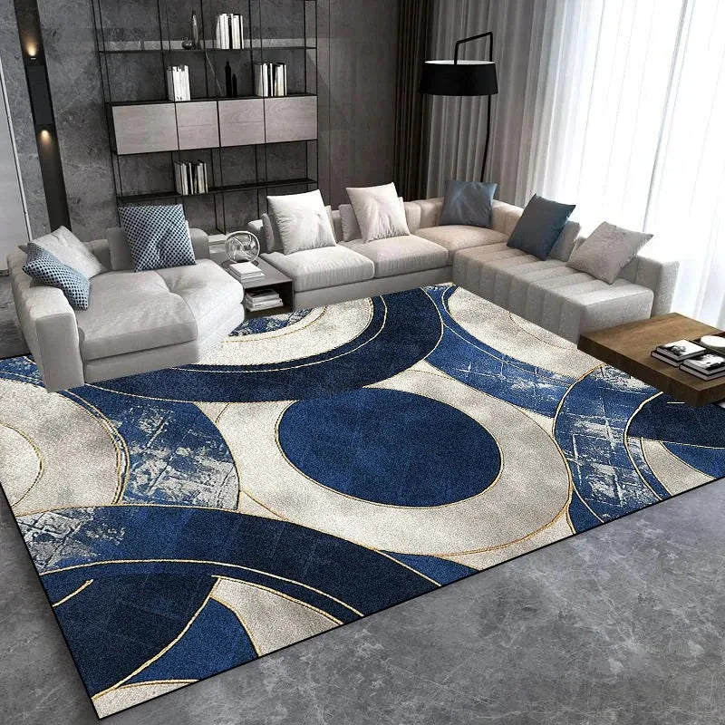 Modern Light Luxury Large Carpet for Living Room Home Decoration Sofa Area Rugs 200x300 Non-slip Bedroom Rug Washable Door Mat
