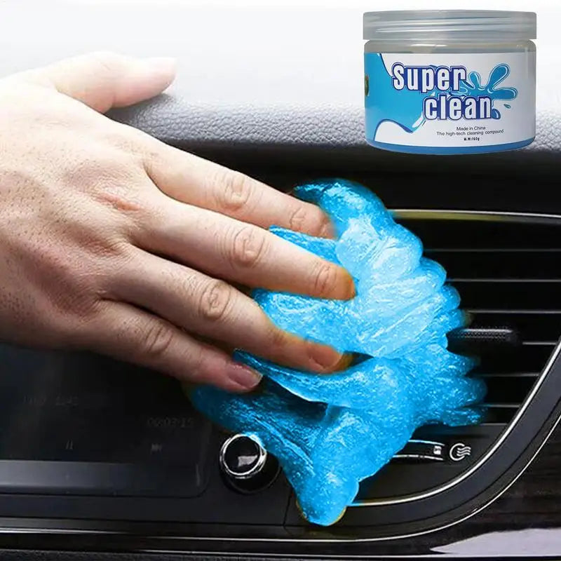 Super Dust Clean Clay Dust Keyboard Cleaner Slime Toys 160g Car Cleaning Gel Mud Putty Kit For Laptop Cleanser Glue Cars Part