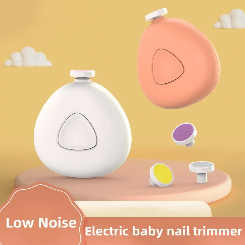 Electric Nail Polisher Baby Automatic Nail Clipper Multifunctional Portable Nail File Children's Nail Clipper Set Baby Care