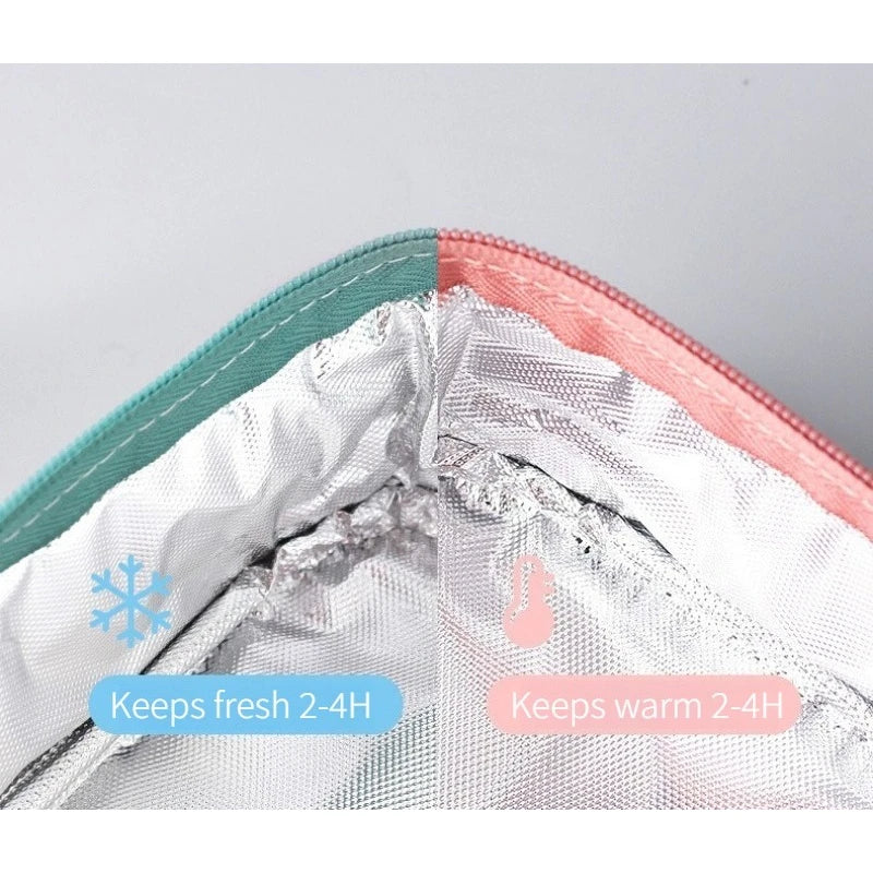 1pc Picnic Bag Insulation Bento Pack Lunch Bag Large Capacity Heavy-duty Aluminum Foil Portable Picnic Food Storage