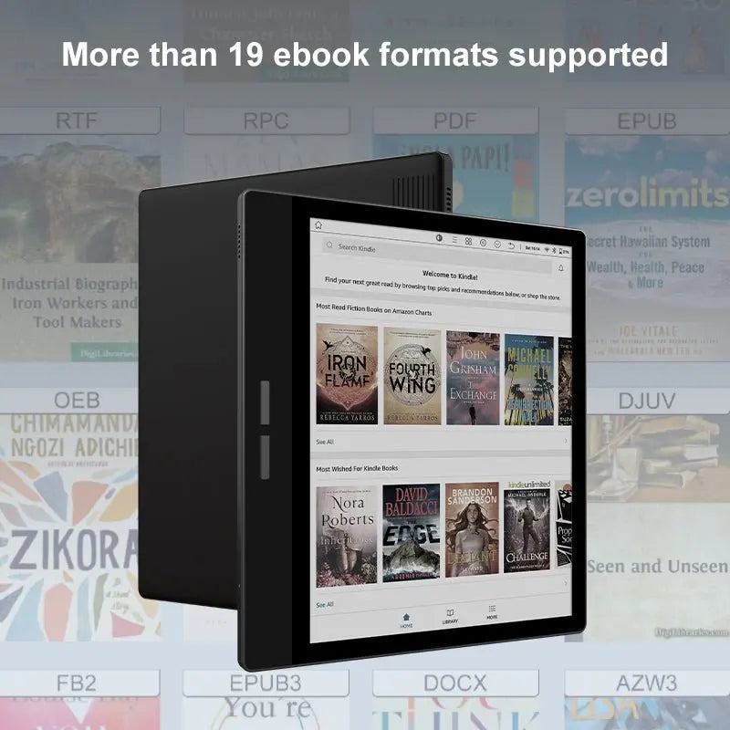 Bigme B751C 7-inch Color e-ink electronic reader, Android 11 OS, 4+64GB e-book tablet, paper-like reading ereader w/ Google Play