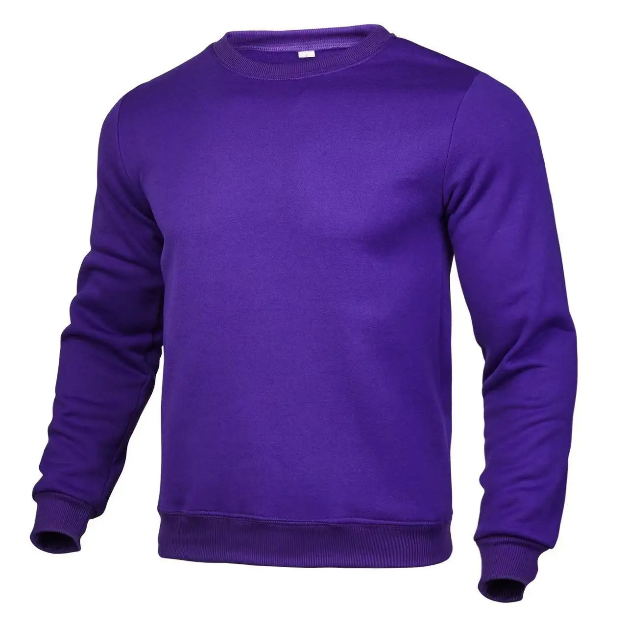 2024 Men's and Women's Sweater Fashion Brand Casual Sweater Solid Color Round Neck Long Sleeve Pullover Sweater