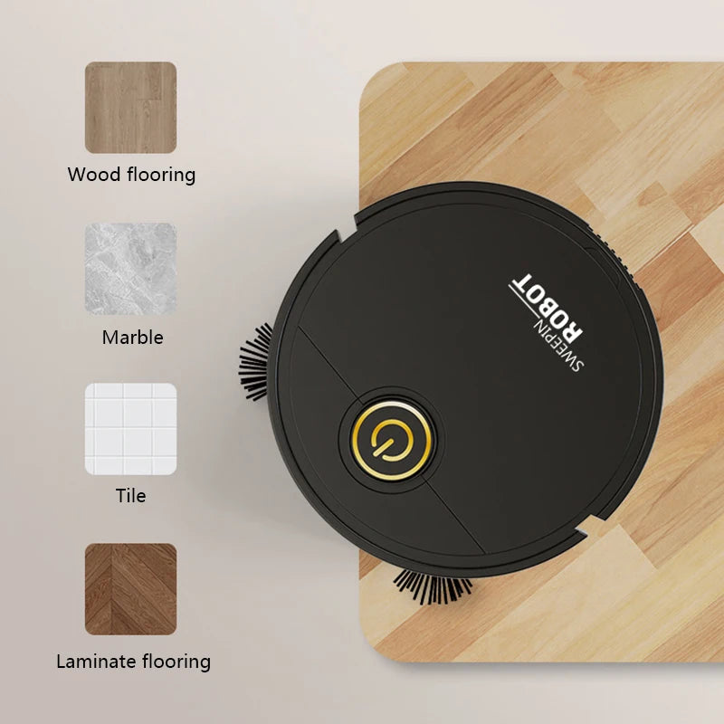 Xiaomi 6000pa Strong Suction Smart Sweeping Robot Type-C Charge Washable Mop For Pet Hair Hard Floor Kitchen Room Sweeping Robot