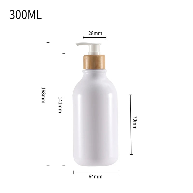 300/500ml Soap Dispenser for Bathroom Large Capacity Shower Shampoo Bottle Refillable Gel Bottle Lotion Liquid Storage Container