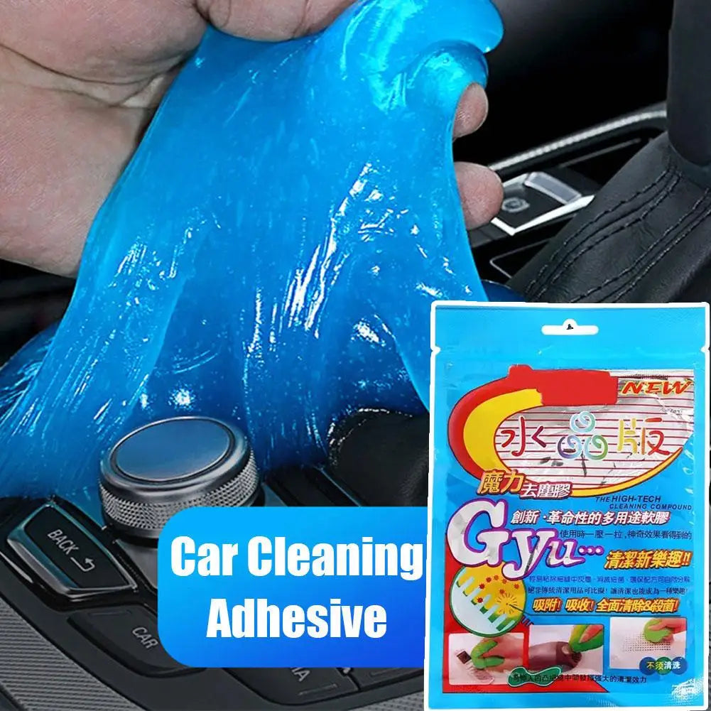 4-colours Car Cleaning Gel Reusable Keyboard Cleaner Vent Cleaner Slime Dust Dirt Removal Multiuse Air Gel Automobile Tool D3B4