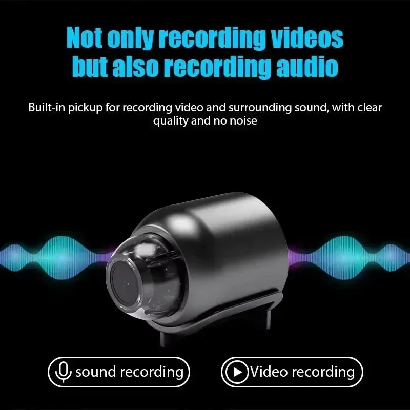 X5 Camera Wireless 1080P Surveillance Security Video Card Cam Night Vision Motion Detect Camcorder Monitor Cam Smart Home NEW