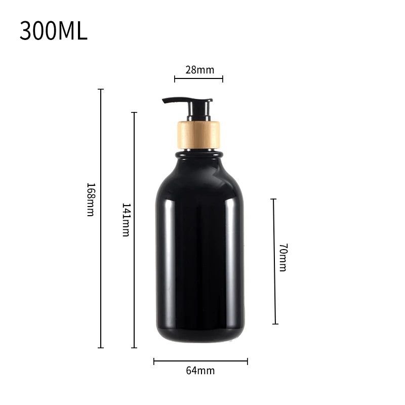 300/500ml Soap Dispenser for Bathroom Large Capacity Shower Shampoo Bottle Refillable Gel Bottle Lotion Liquid Storage Container