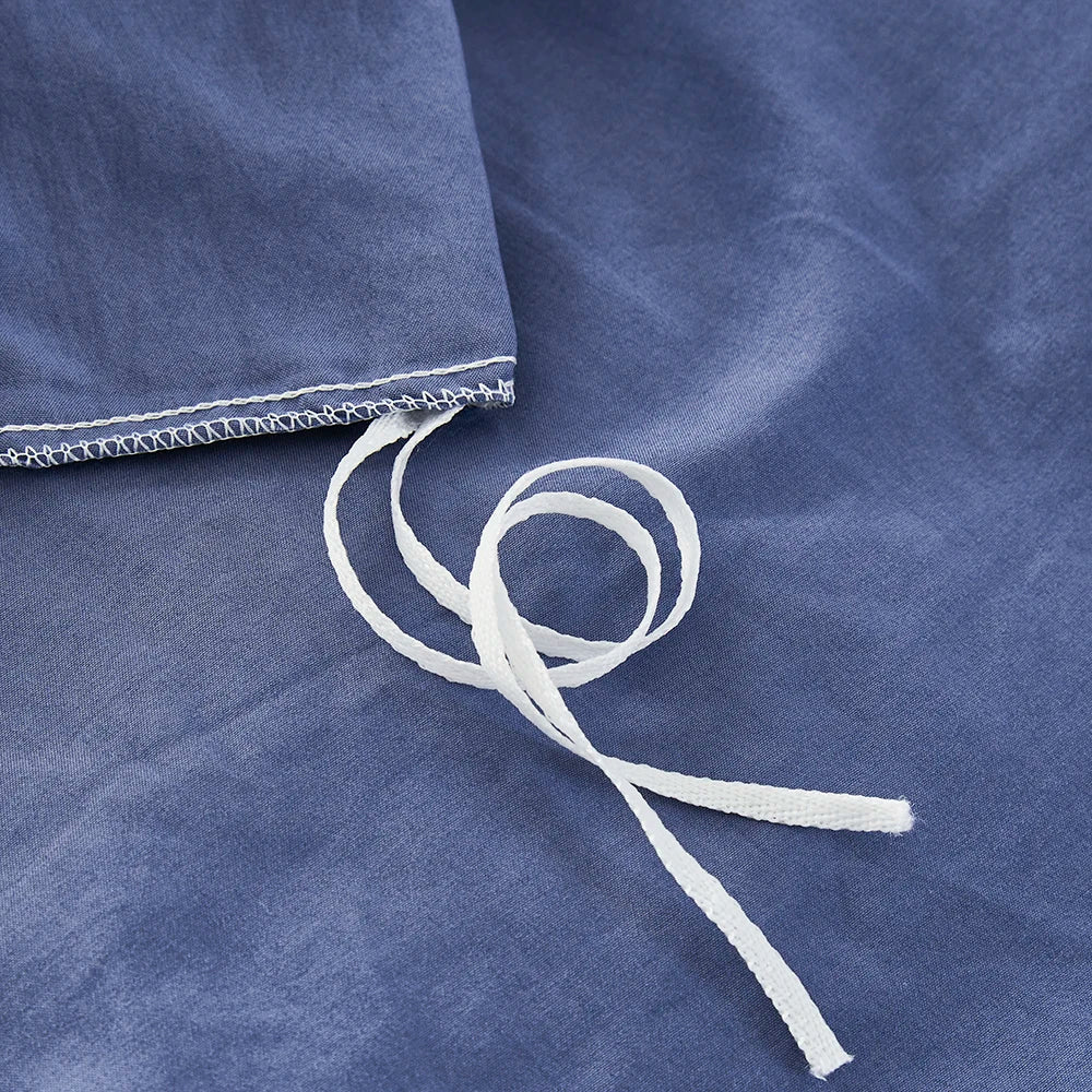 Boho Duvet Cover - Duvet Cover for All Seasons,  Solid Color Chic Home Bedding Duvet Cover, Twin, Full, Queen, King