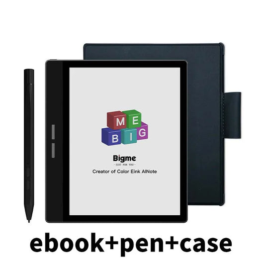 Bigme B751C 7-inch Color e-ink electronic reader, Android 11 OS, 4+64GB e-book tablet, paper-like reading ereader w/ Google Play