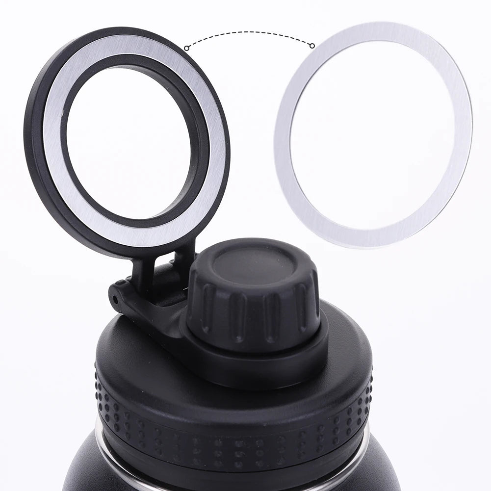 2Pcs Magnet Ring Mount Wireless Charger Sheet Magnetic Ring Holder Mobile Phone Car Holder for Magsafe Smartphone