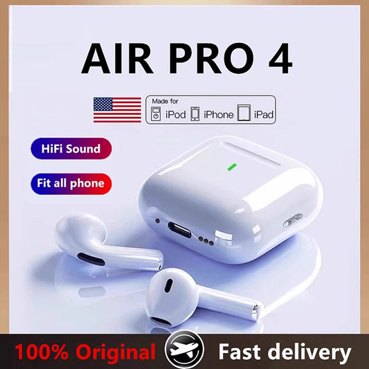 2025 New Air Pro True Wireless Bluetooth Earphones Headphones HiFi Sound Low Latency Noise Reduction Earbuds for IPhone Android