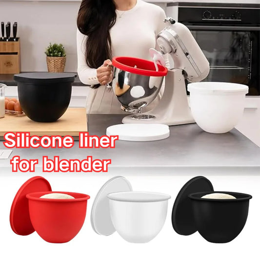 1PCS Universal Silicone Liner Pad For Kitchen Quart Blenders Non Slip Mixing Bowl Attachment Food Grade Heat Resistant Accessory