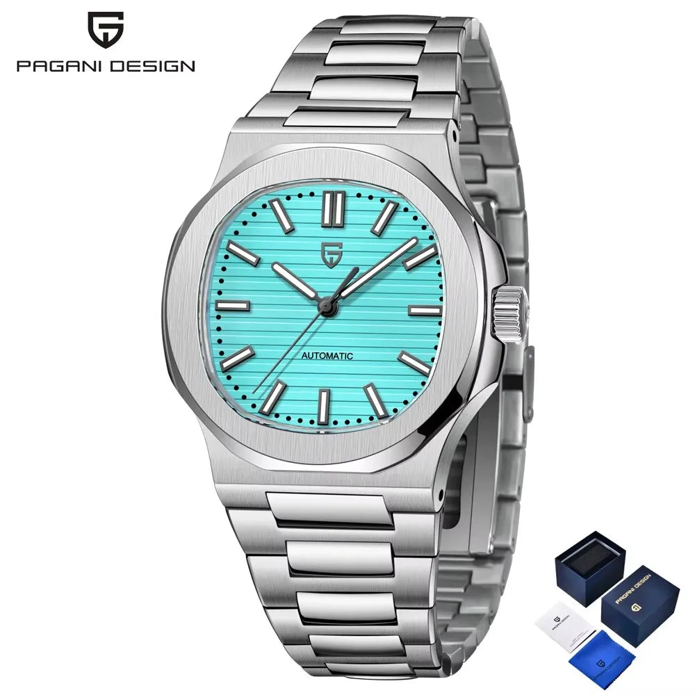 2025 New PAGANI DESIGN 40MM Men's Watches Luxury Automatic Watch For Men Mechanical Wristwatches Sapphire Mirror Men Gift Clock